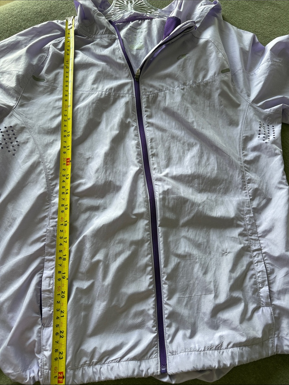Champion Performax Cool CTRL Lavender Full-Zip Hooded Windbreaker - Picture 5 of 5